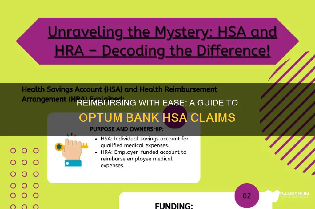 how to reimburse from hsa optum bank