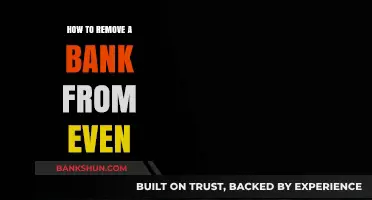 Removing a Bank from Even: A Step-by-Step Guide to Success