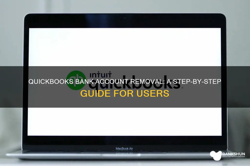 how to remove a bank from quickbooks