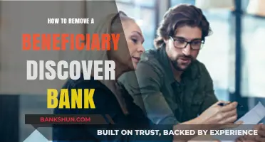 How to Remove a Beneficiary from Your Discover Bank Account