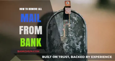 Efficiently Clear Your Bank's Mailbox: A Step-by-Step Guide to Removing All Mail