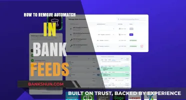 How to Remove Automatch in Bank Feeds: A Step-by-Step Guide