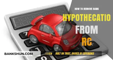 Steps to Remove Bank Hypothecation from Your RC Easily