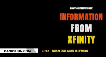How to Safely Remove Bank Details from Your Xfinity Account