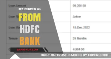 How to Remove ECS Mandate from HDFC Bank: A Step-by-Step Guide