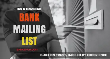 Stop Bank Mail: Effective Ways to Remove Yourself from Mailing Lists