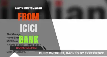 How to Remove Mandate from ICICI Bank: A Step-by-Step Guide