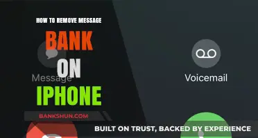 How to Remove Message Bank on iPhone: A Simple Guide