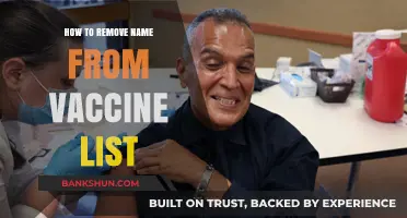 How to Remove Your Name from the Vaccine List Easily