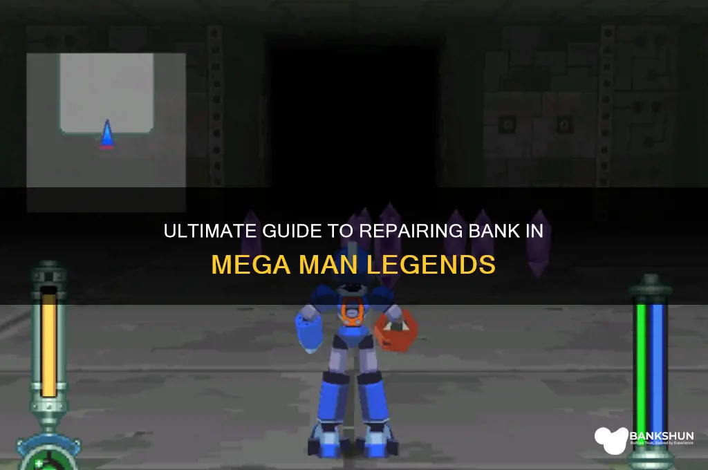 how to repair bank mega man legends