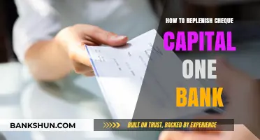 Replenish Your Capital One Cheque Account: A Step-by-Step Guide