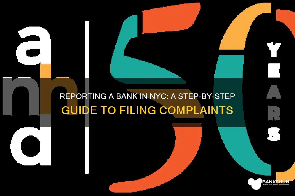 how to report a bank in nyc
