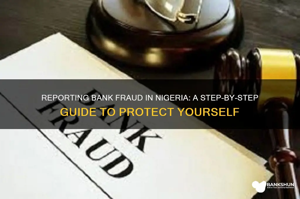 how to report bank fraud in nigeria