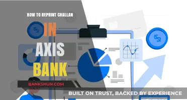 Reprint Challan in Axis Bank: A Step-by-Step Guide