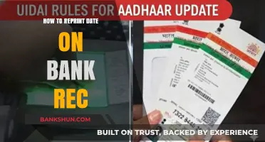 Reprinting Dates on Bank Reconciliations: A Step-by-Step Guide
