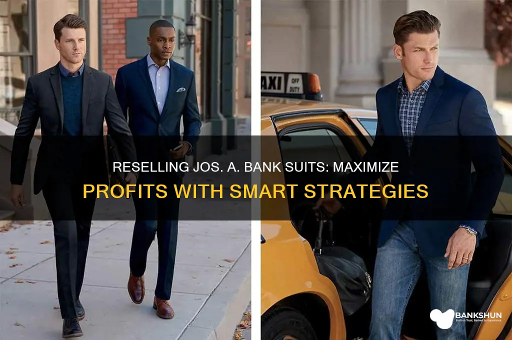 how to resell jos a bank suits