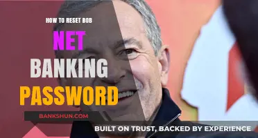 Reset Your Bob Net Banking Password: A Quick & Easy Guide