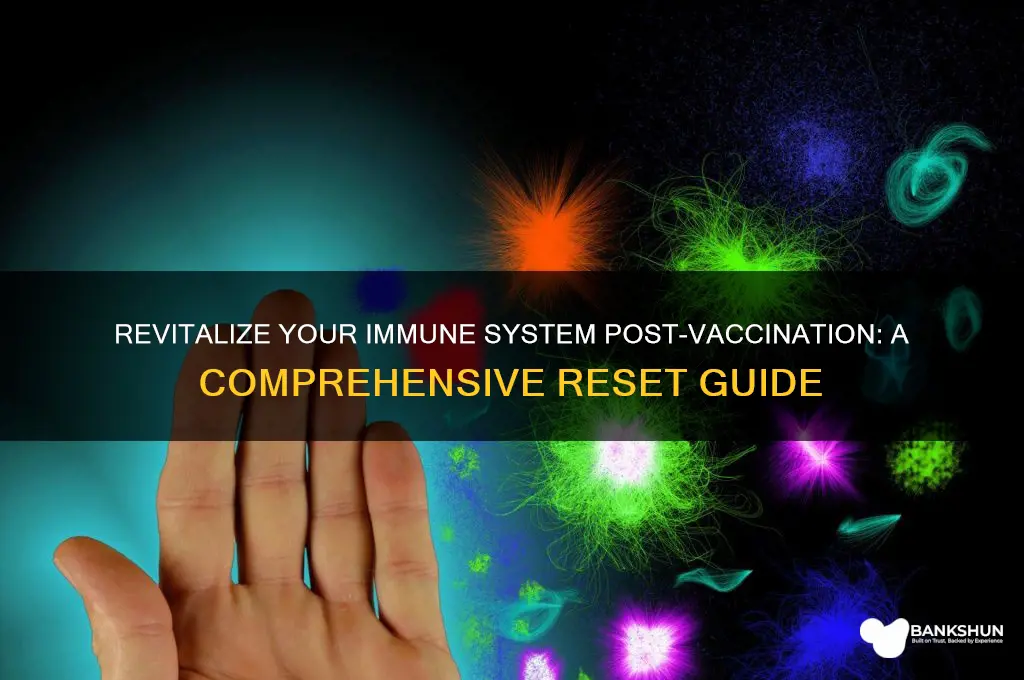 how to reset immune system after vaccinations