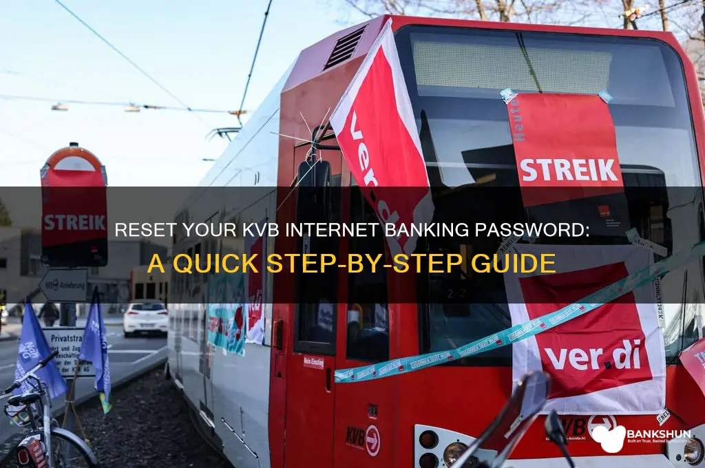 how to reset kvb internet banking password