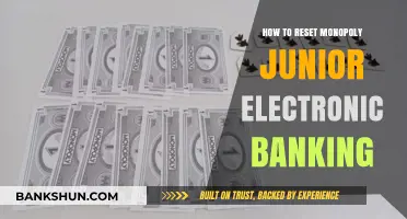 Easy Steps to Reset Monopoly Junior Electronic Banking Game