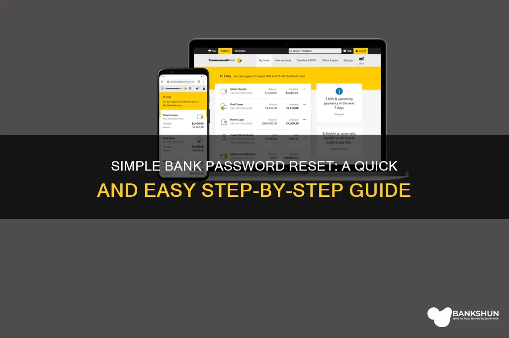 how to reset my simple bank password