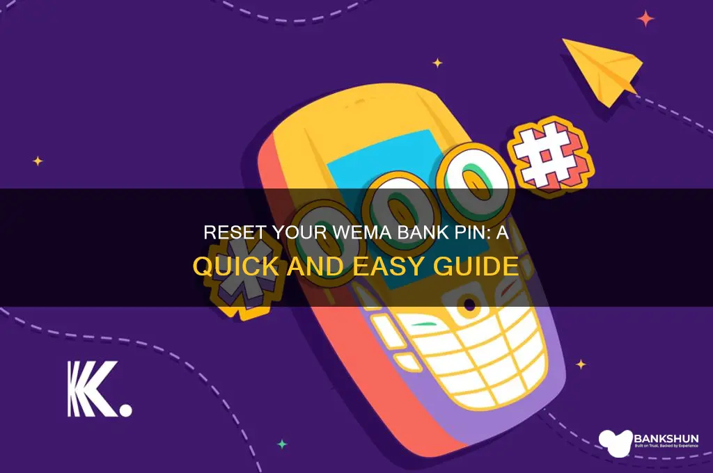 how to reset my wema bank pin