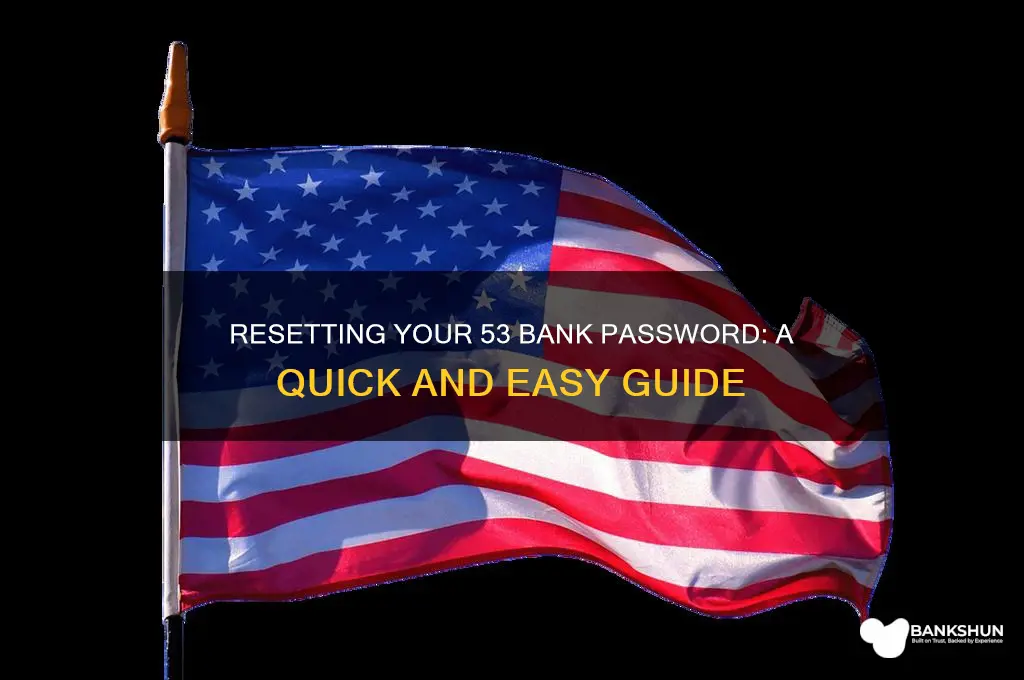 how to reset password for 53 bank