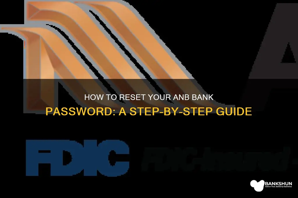 how to reset password for anb bank