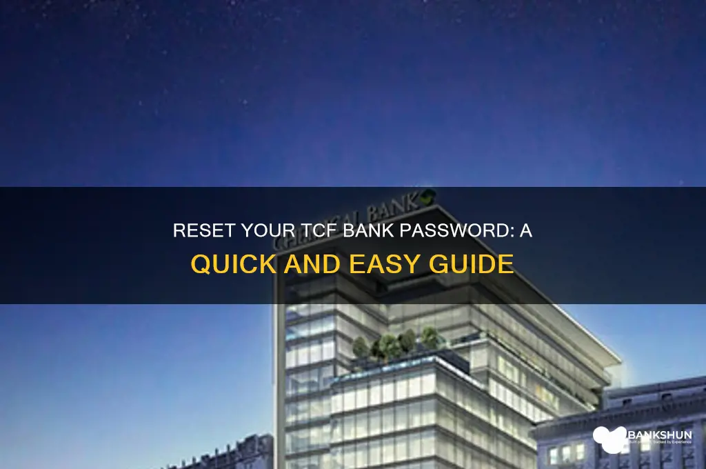how to reset password for tcf bank