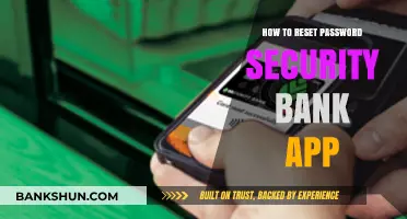 Resetting Your Security Bank App Password: A Quick & Easy Guide