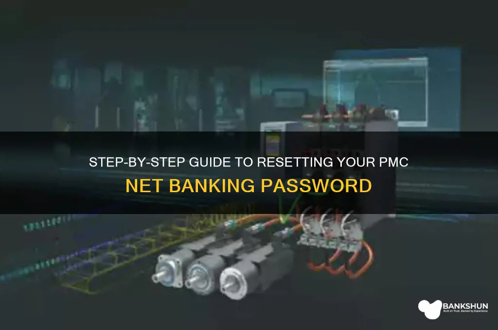 how to reset pmc net banking password