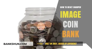 Reset Your Sharper Image Coin Bank: A Quick Step-by-Step Guide