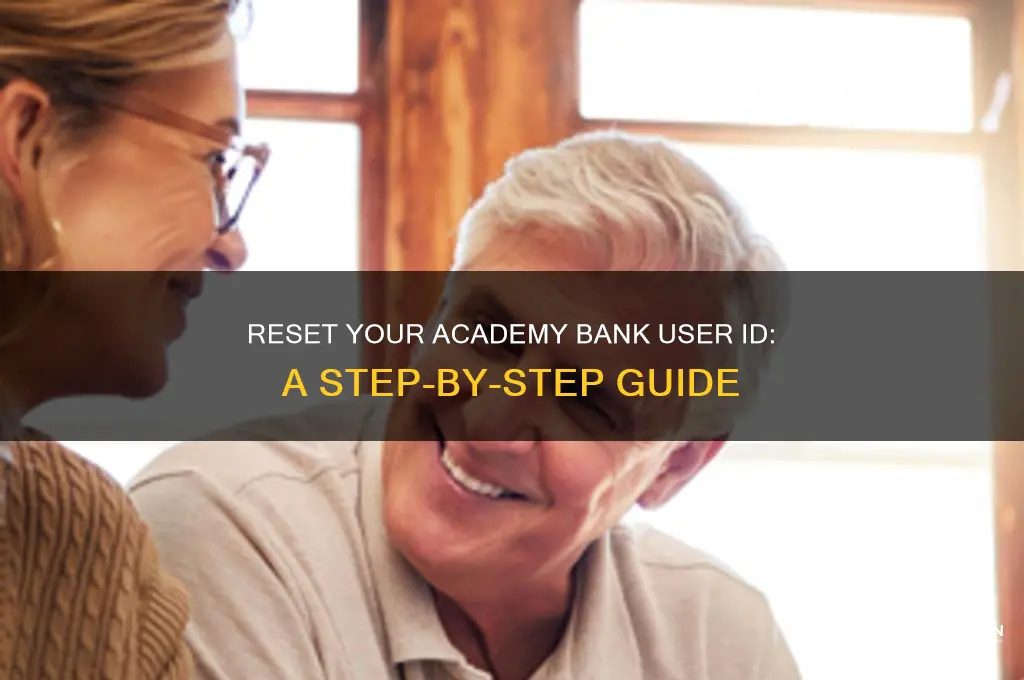 how to reset user id academy bank