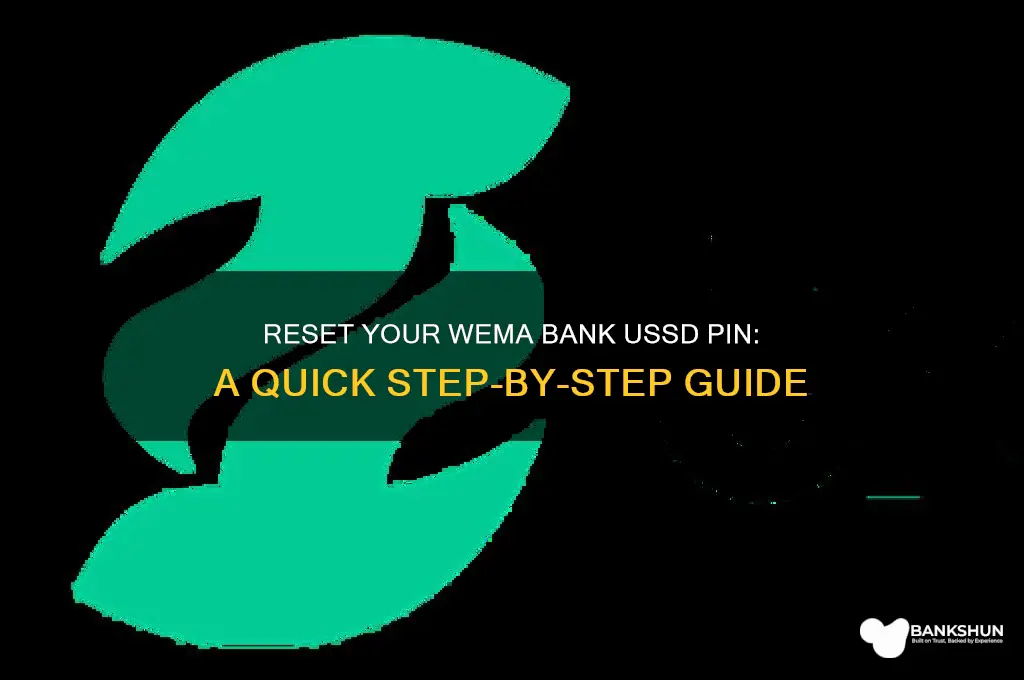 how to reset wema bank ussd pin