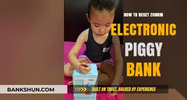 Easy Steps to Reset Your Zonkin Electronic Piggy Bank