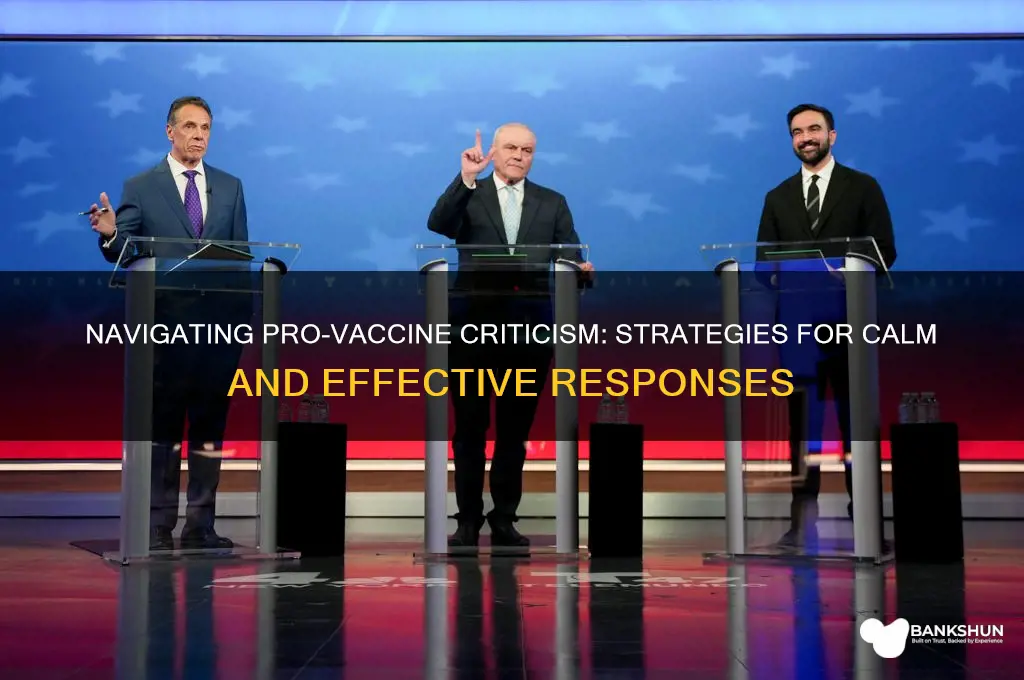 how to respond to pro-vaccine hate