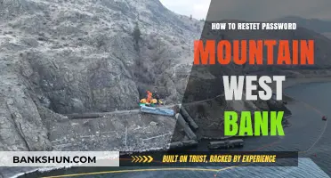 Resetting Your Mountain West Bank Password: A Step-by-Step Guide