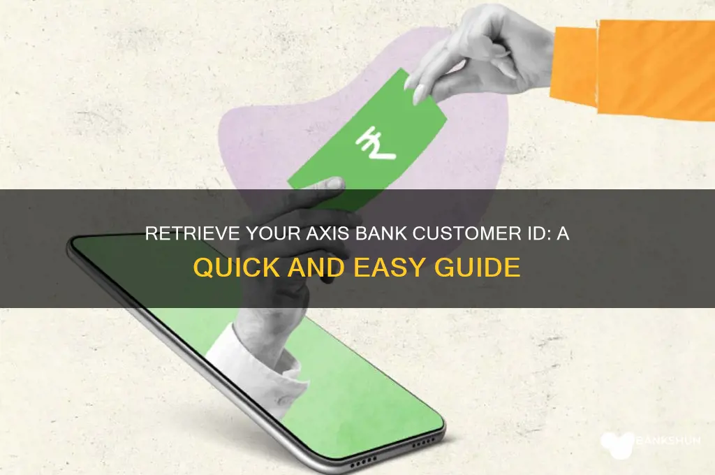 how to retrieve axis bank customer id