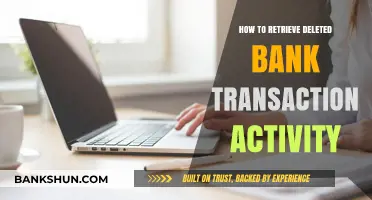 Recovering Lost Bank Transactions: A Step-by-Step Guide to Retrieve Deleted Activity