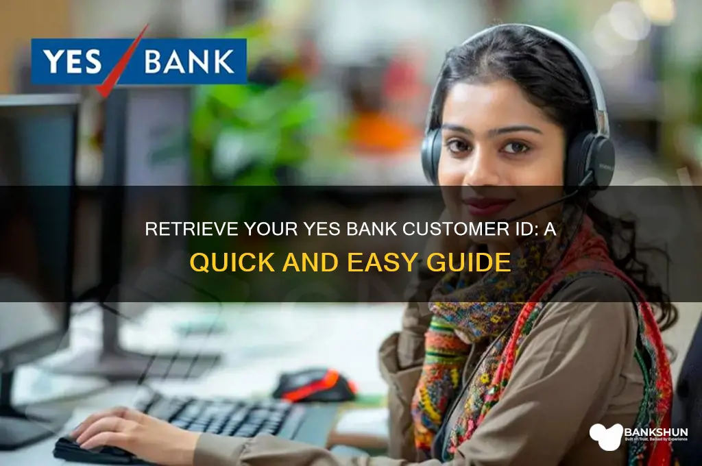 how to retrieve yes bank customer id