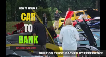 Returning Your Car to the Bank: A Step-by-Step Guide