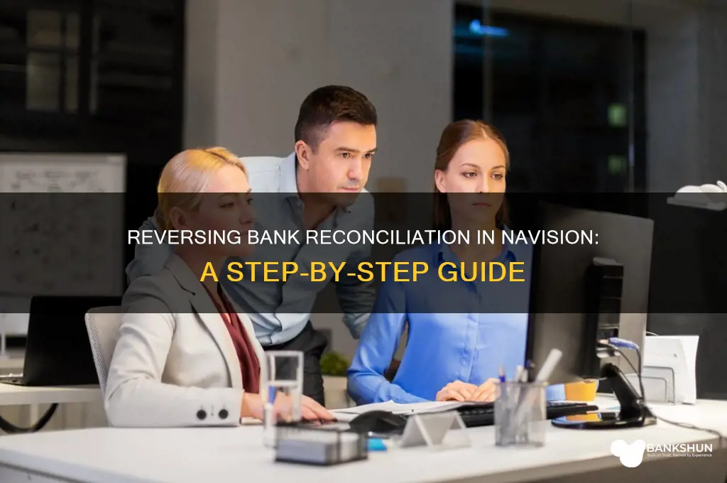 how to reverse bank reconciliation in navision