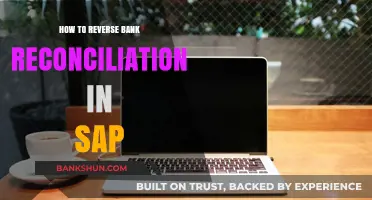 Reversing Bank Reconciliation in SAP: A Step-by-Step Guide