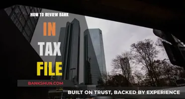 Mastering Bank Reviews in Tax Files: A Step-by-Step Guide