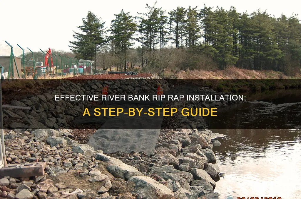 how to rip rap a river bank