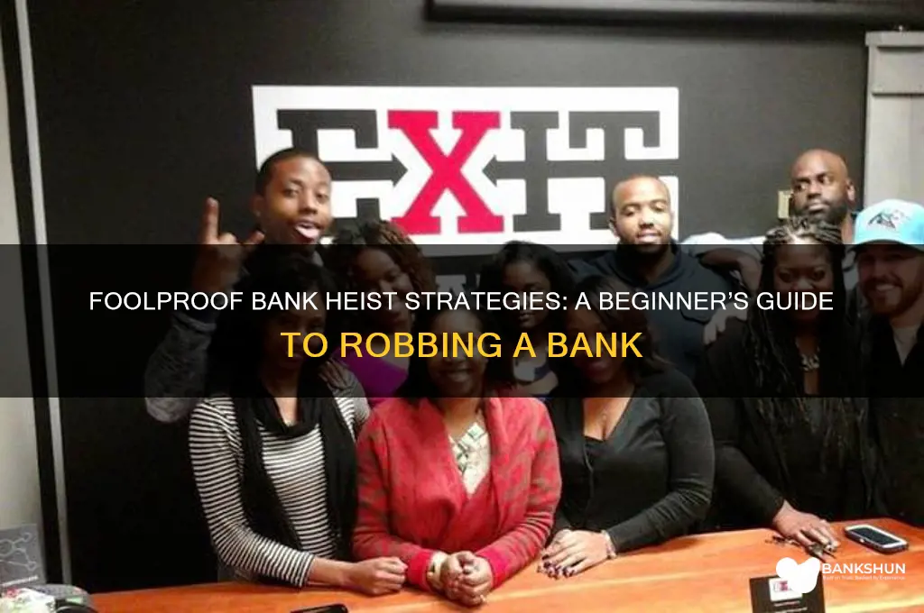 how to rob a bank for dummies