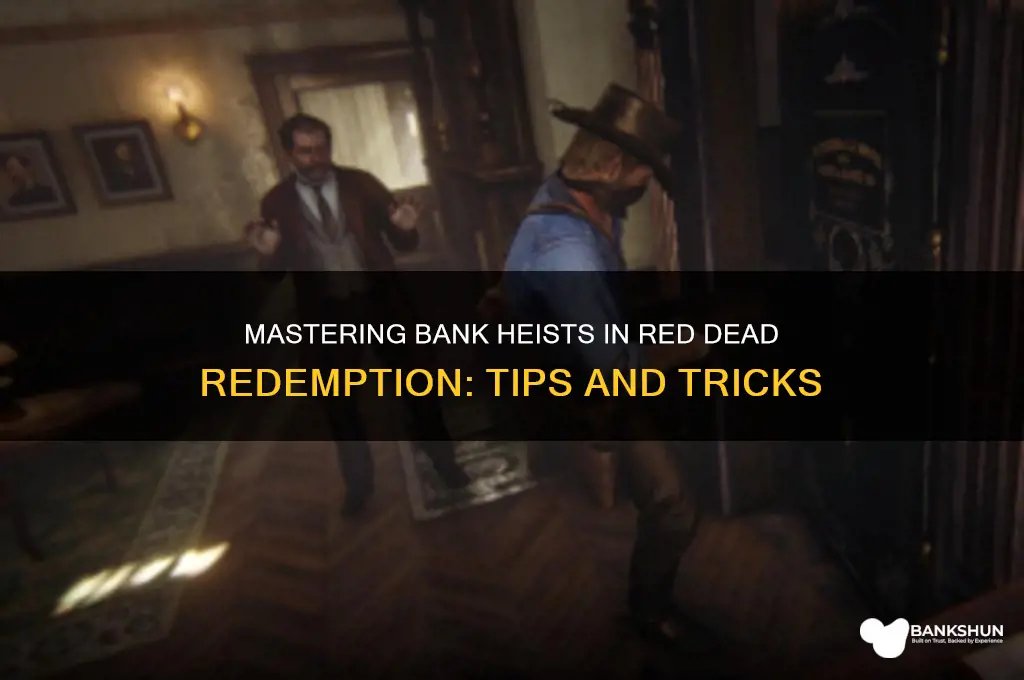 how to rob a bank in rdr