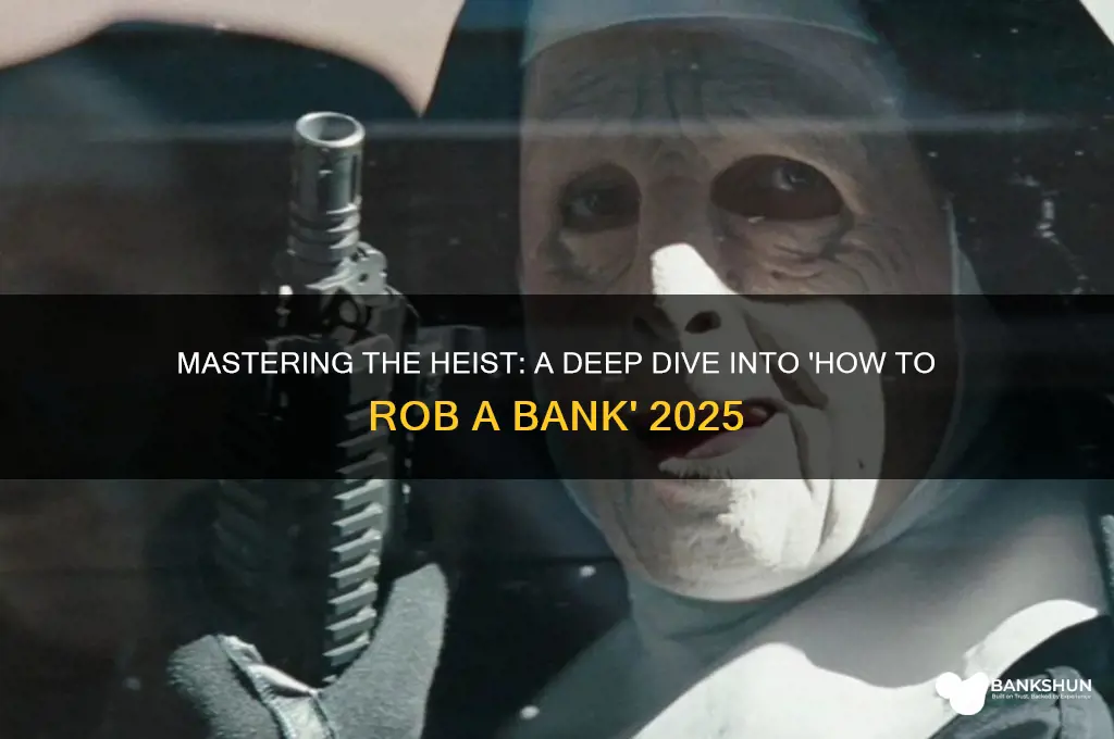 how to rob a bank movie 2025