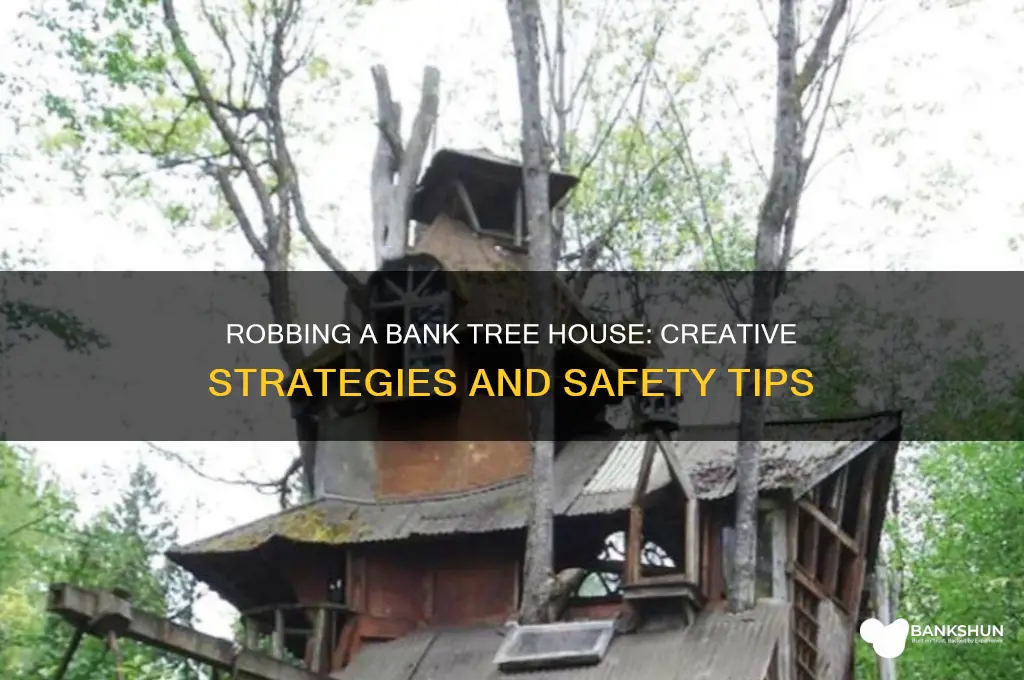 how to rob a bank tree house