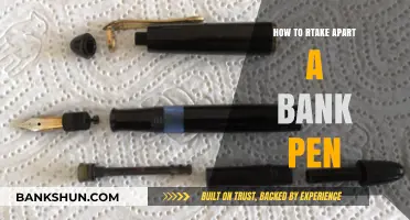Mastering the Art of Disassembling a Bank Pen: A Step-by-Step Guide